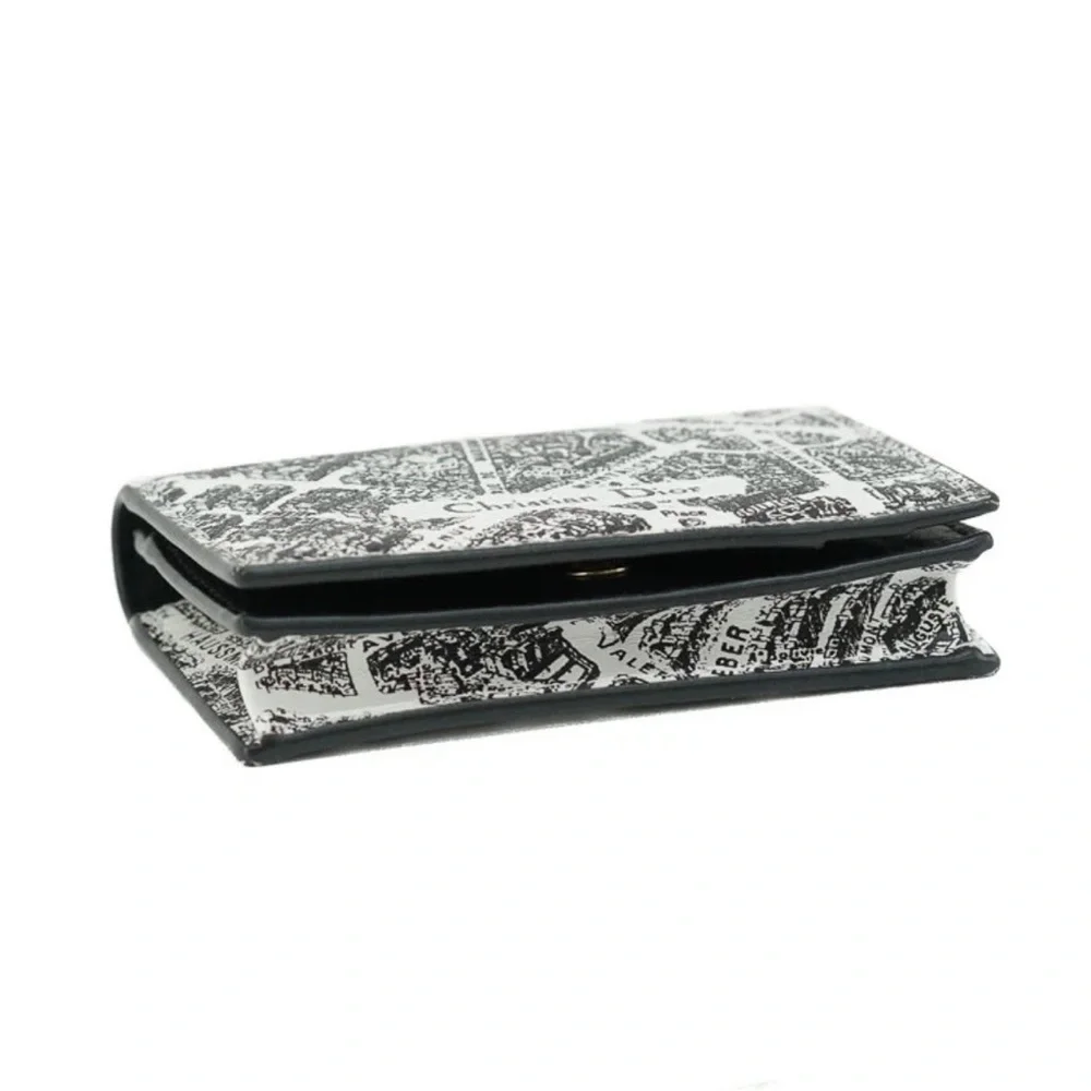 Dior Black and White Women's Card Case